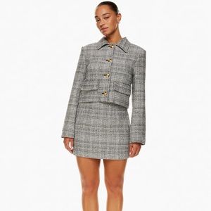 Aritzia Babaton Frances Jacket Size Medium Like New Condition Size Medium